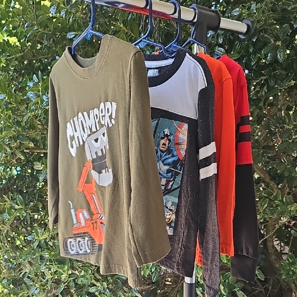 Source Unknown Other - Source Unknown Olive Green‎ Graphic Long Sleeve Tee